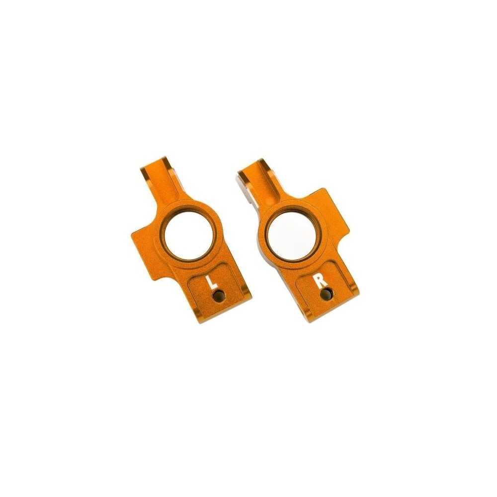 Traxxas Carriers stub axle 6061-t6 aluminum (orange-anodized) left-right TRX8352X-ORNG