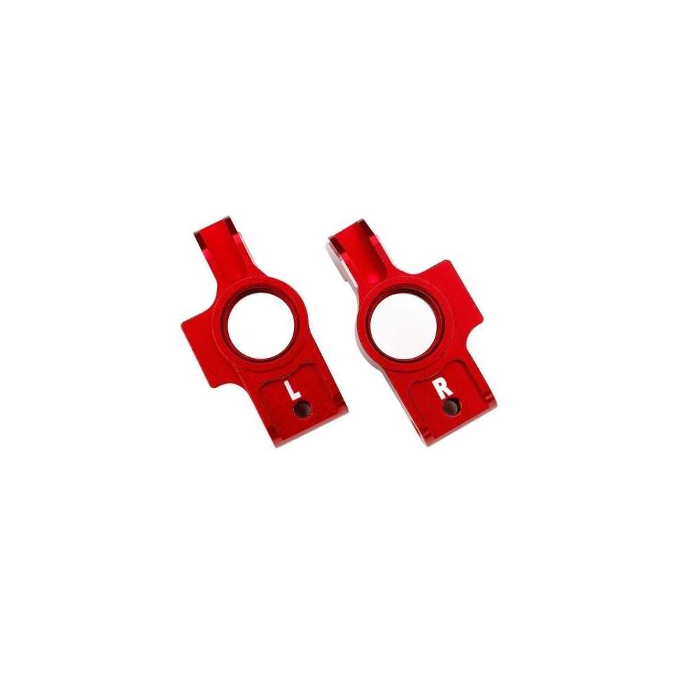Traxxas Carriers stub axle 6061-t6 aluminum (red-anodized) left-right TRX8352X-RED