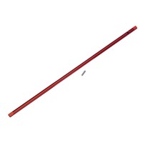 Traxxas Driveshaft center aluminum pin red TRX8355R