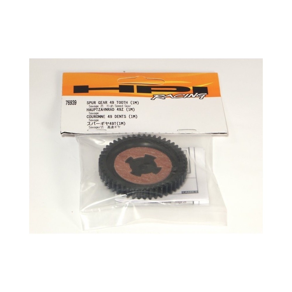 HPI Spur Gear 49 Tooth HPI-76939 HPI Spur Gear 49 Tooth HPI-76939