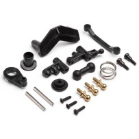 HPI STEERING SERVO MOUNT/SERVO SAVER SET HPI-105517