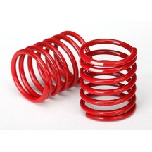 Muelles de amortiguador rojo tasa 2.8 con banda blanca Traxxas TRX8366