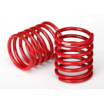 Traxxas Spring shock (red) (2.8 rate white stripe) (2) TRX8366