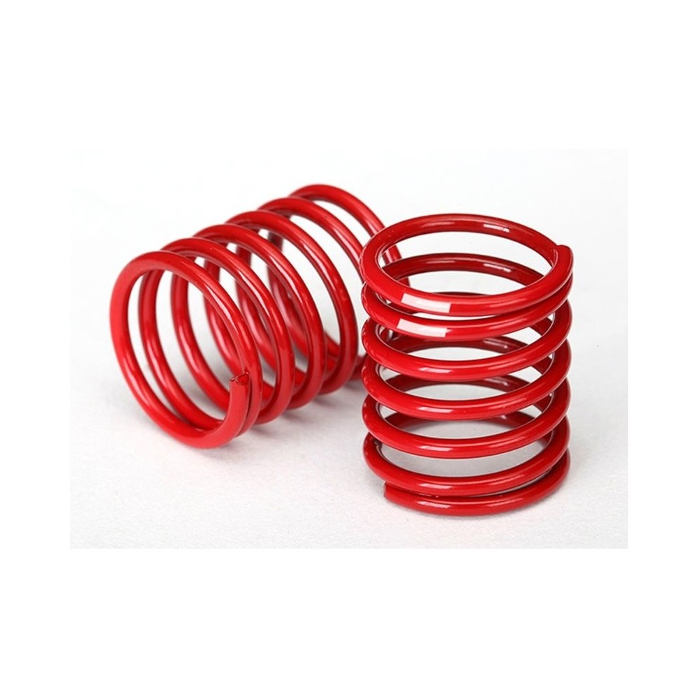Muelles de amortiguador rojo tasa 2.8 con banda blanca Traxxas TRX8366