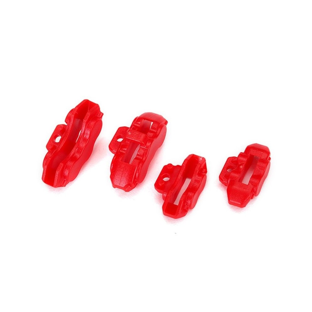 Pastillas de freno rojo delantero trasero Traxxas TRX8367 Pastillas de freno rojo delantero trasero Traxxas TRX8367