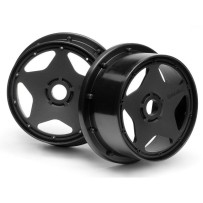 HPI Super Star Wheel Black 120x60mm/2pcs HPI-3221