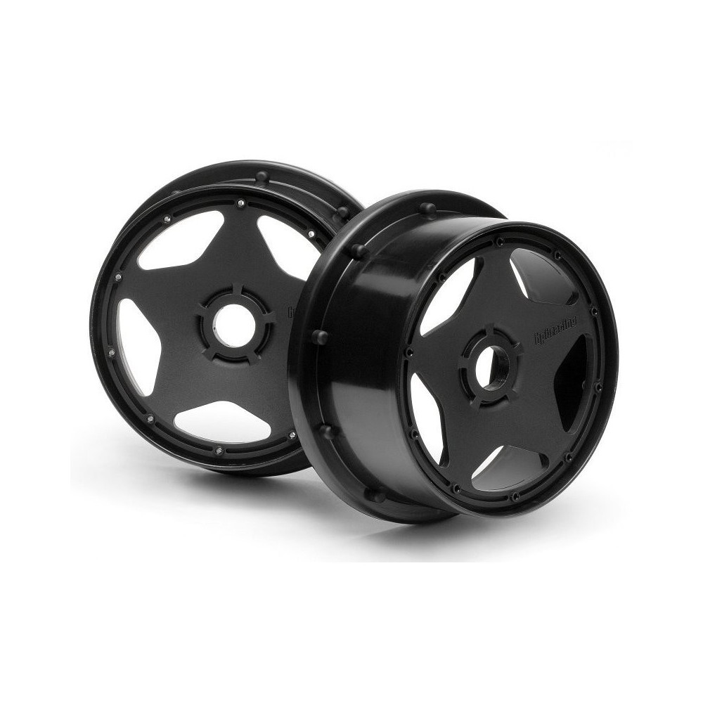 HPI Super Star Wheel Black 120x60mm/2pcs HPI-3221 HPI Super Star Wheel Black 120x60mm/2pcs HPI-3221