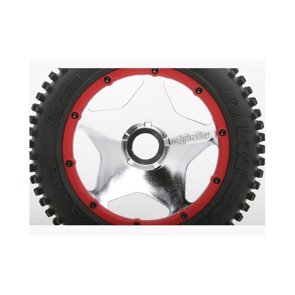 HPI SUPER STAR WHEEL SHINY CHROME (120x75mm/2pcs HPI-3229 HPI SUPER STAR WHEEL SHINY CHROME (120x75mm/2pcs HPI-3229