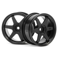HPI TE37 WHEEL 26MM BLACK HPI-3841