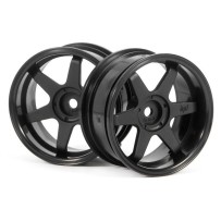 HPI TE37 WHEEL 26MM BLACK (6MM OFFSET HPI-3846