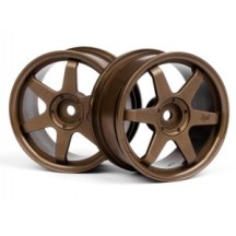 HPI TE37 WHEEL 26mm BRONZE HPI-3838