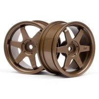 HPI TE37 WHEEL 26mm BRONZE HPI-3843