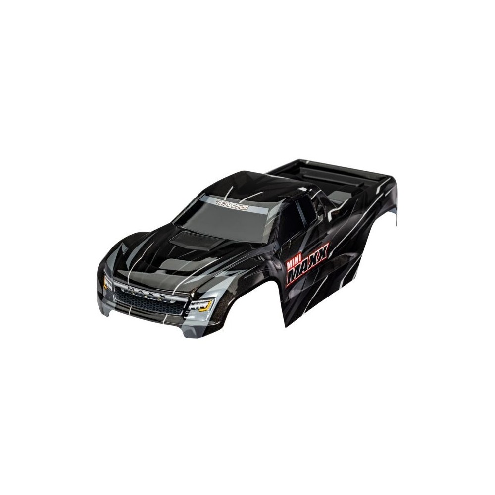 Carrocería Mini Maxx negra pintada Traxxas TRX10711-BLK Carrocería Mini Maxx negra pintada Traxxas TRX10711-BLK