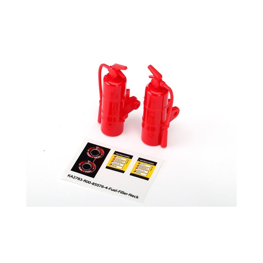 Traxxas Fire extinguisher red (2) TRX8422 Traxxas Fire extinguisher red (2) TRX8422