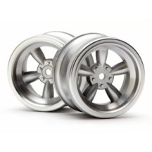 HPI Vintage 5 Spock Wheel 31mm Matte Chrome HPI-3820