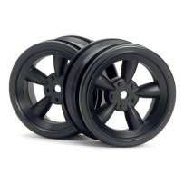 HPI VINTAGE 5 SPOKE WHEEL 26MM BLACK HPI-3816