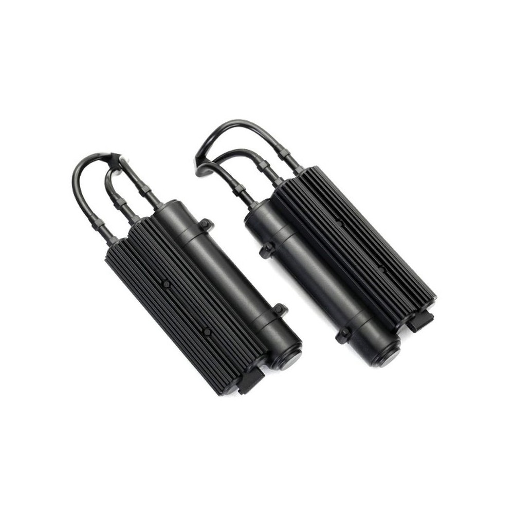 Depósitos amortiguador negro 2 Traxxas TRX8423