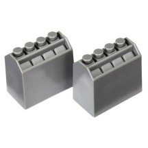Botellas aceite gris 2 Traxxas TRX8424