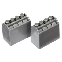 Traxxas Oil bottles grey (2) TRX8424