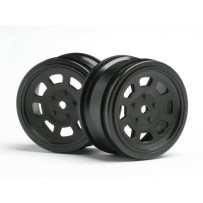HPI VINTAGE STOCK CAR WHEEL 26mm Black HPI-3854