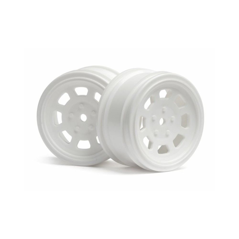 HPI VINTAGE STOCK CAR WHEEL 26mm White HPI-3855 HPI VINTAGE STOCK CAR WHEEL 26mm White HPI-3855