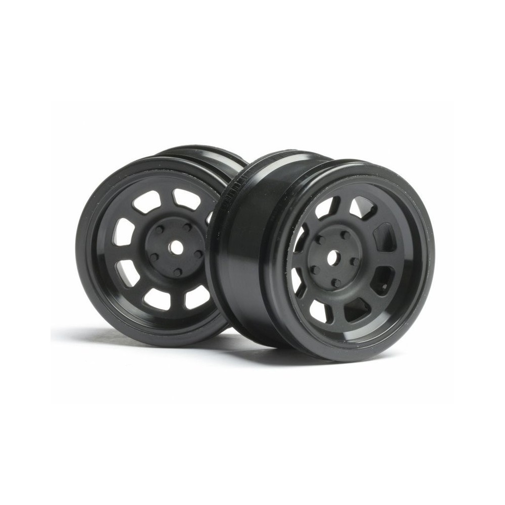 HPI VINTAGE STOCK CAR WHEEL 31mm Black HPI-3858 HPI VINTAGE STOCK CAR WHEEL 31mm Black HPI-3858