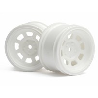 HPI VINTAGE STOCK CAR WHEEL 31mm White HPI-3859