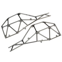 Traxxas Tube chassis side section (left right) (satin black chrome-plated) TRX8430X