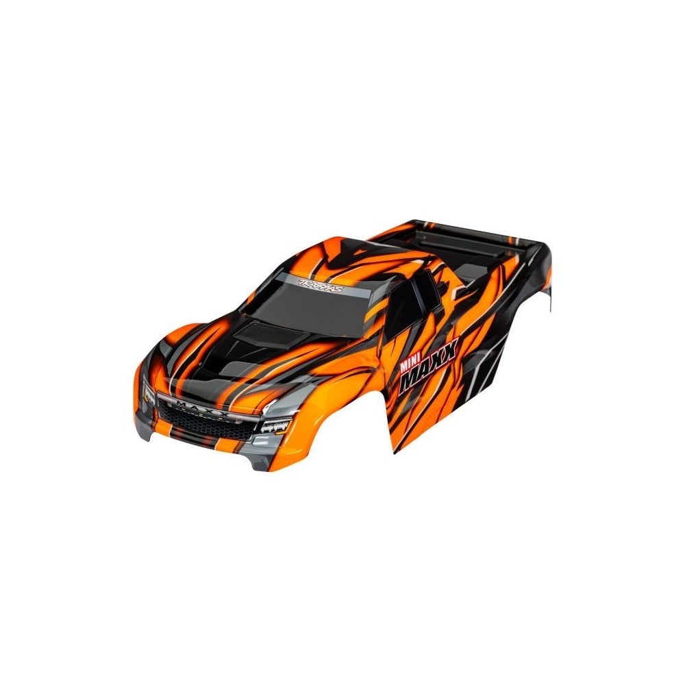 Carrocería Mini Maxx naranja pintada Traxxas TRX10711-ORNG Carrocería Mini Maxx naranja pintada Traxxas TRX10711-ORNG