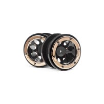 HPI WHEELS W/GOLD BEADLOCKS MV25065