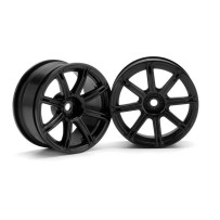 HPI WORK EMOTION XC8 WHEEL 26mm BLACK HPI-3306