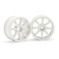 HPI WORK EMOTION XC8 WHEEL 26mm WHITE HPI-3303