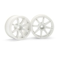 HPI WORK EMOTION XC8 WHEEL 26mm WHITE HPI-3304
