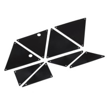 Paneles internos de tubo de chasis delantero 2 central 4 trasero 2 Traxxas TRX8434