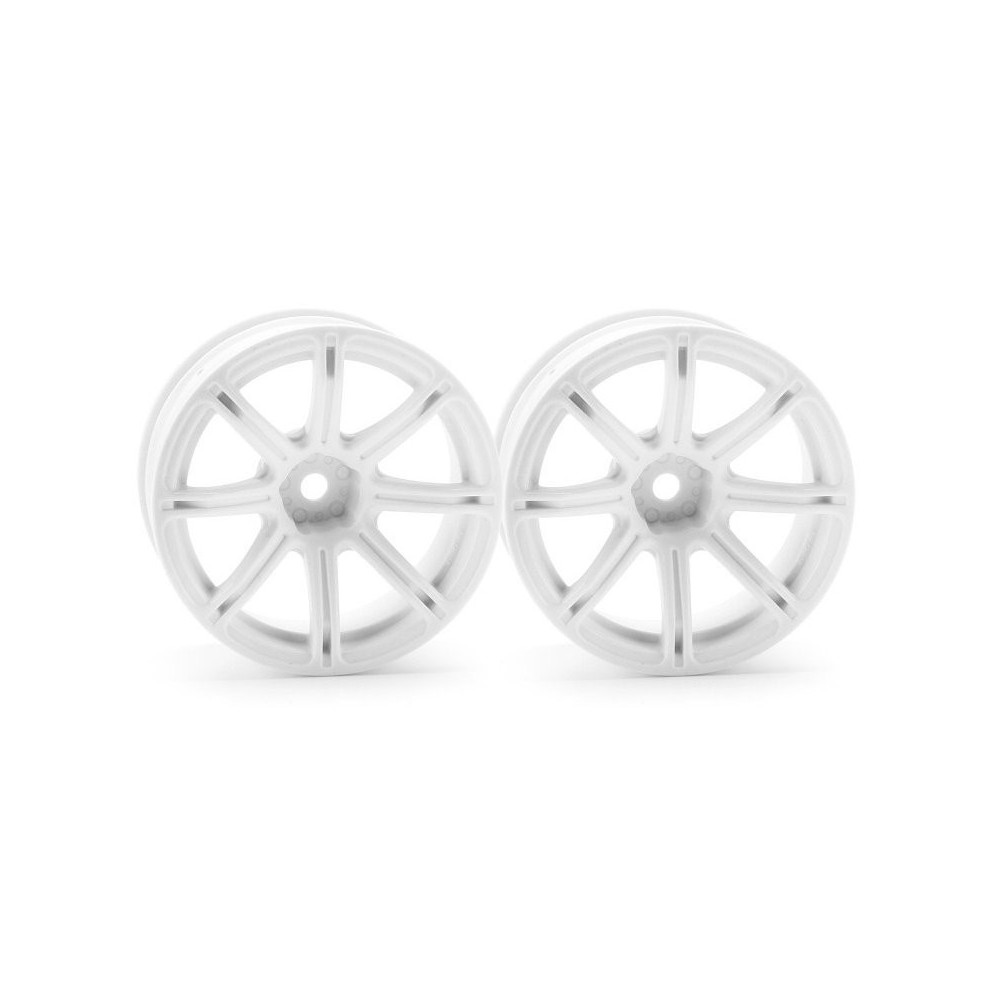 HPI WORK EMOTION XC8 WHEEL 26mm WHITE HPI-3305 HPI WORK EMOTION XC8 WHEEL 26mm WHITE HPI-3305