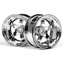 HPI WORK MEISTER S1 WHEEL 26mm CHROME HPI-3593