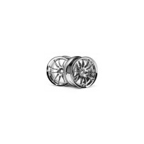 HPI WORK XSA 02C WHEEL 26mm CHROME HPI-3280