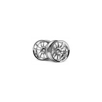 HPI WORK XSA 02C WHEEL 26mm CHROME HPI-3281