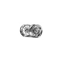 HPI WORK XSA 02C WHEEL 26mm CHROME HPI-3282