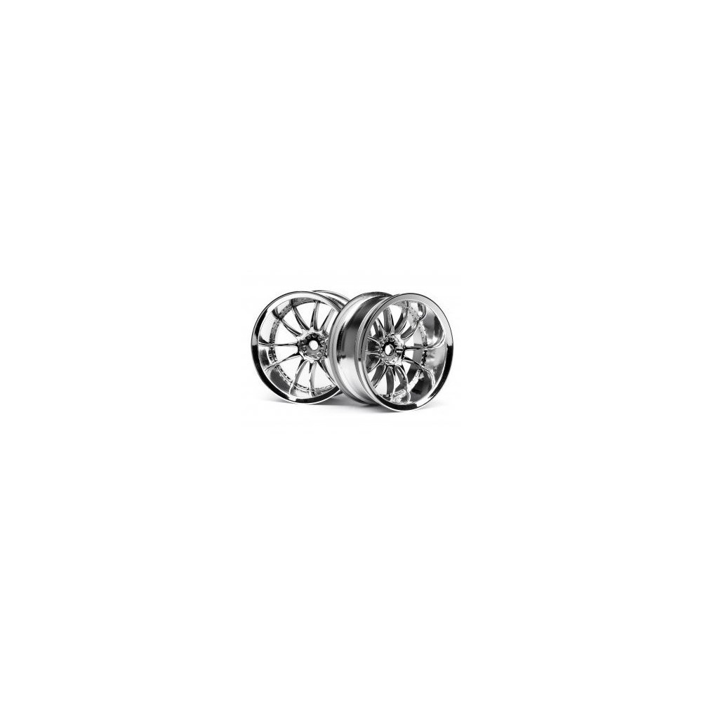 HPI WORK XSA 02C WHEEL 26mm CHROME HPI-3282 HPI WORK XSA 02C WHEEL 26mm CHROME HPI-3282