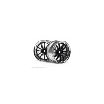 HPI WORK XSA 02C WHEEL 26mm CHROME/BLACK HPI-3286