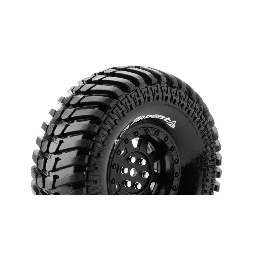 Louise RC CR-ARDENT 1-10 Crawler Tire Set Mounted Super Soft Black 1.9 Wheels Hex 12mm LR-T3232VB Louise RC CR-ARDENT 1-10 Crawler Tire Set Mounted Super Soft Black 1.9 Wheels Hex 12mm LR-T3232VB