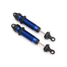 Traxxas Shocks gtr 134mm aluminum (blue-anodized) (fully assembled w o) TRX8450X