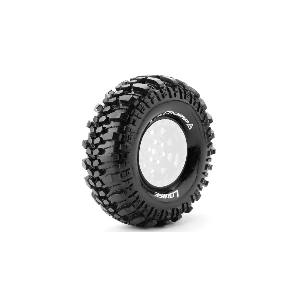 Louise RC CR-CHAMP 1-10 Crawler Tires Super Soft for 1.9 Wheels LR-T3231VI Louise RC CR-CHAMP 1-10 Crawler Tires Super Soft for 1.9 Wheels LR-T3231VI
