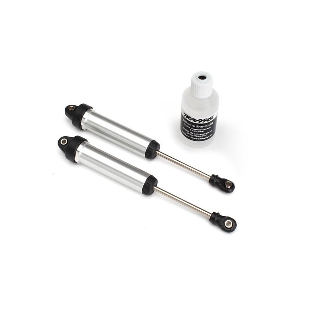 Amortiguadores GTR 134mm plateado delantero Traxxas TRX8451 Amortiguadores GTR 134mm plateado delantero Traxxas TRX8451