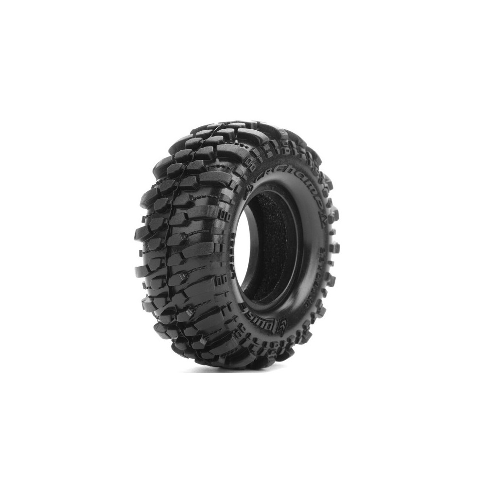 Louise RC CR-CHAMP 1-18/1-24 Crawler Tires Super Soft for 1.0 Wheels LR-T3366VI Louise RC CR-CHAMP 1-18/1-24 Crawler Tires Super Soft for 1.0 Wheels LR-T3366VI