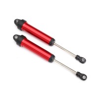 Traxxas Shocks gtr 134mm aluminum (red-anodized) (fully assembled w o springs) TRX8451R