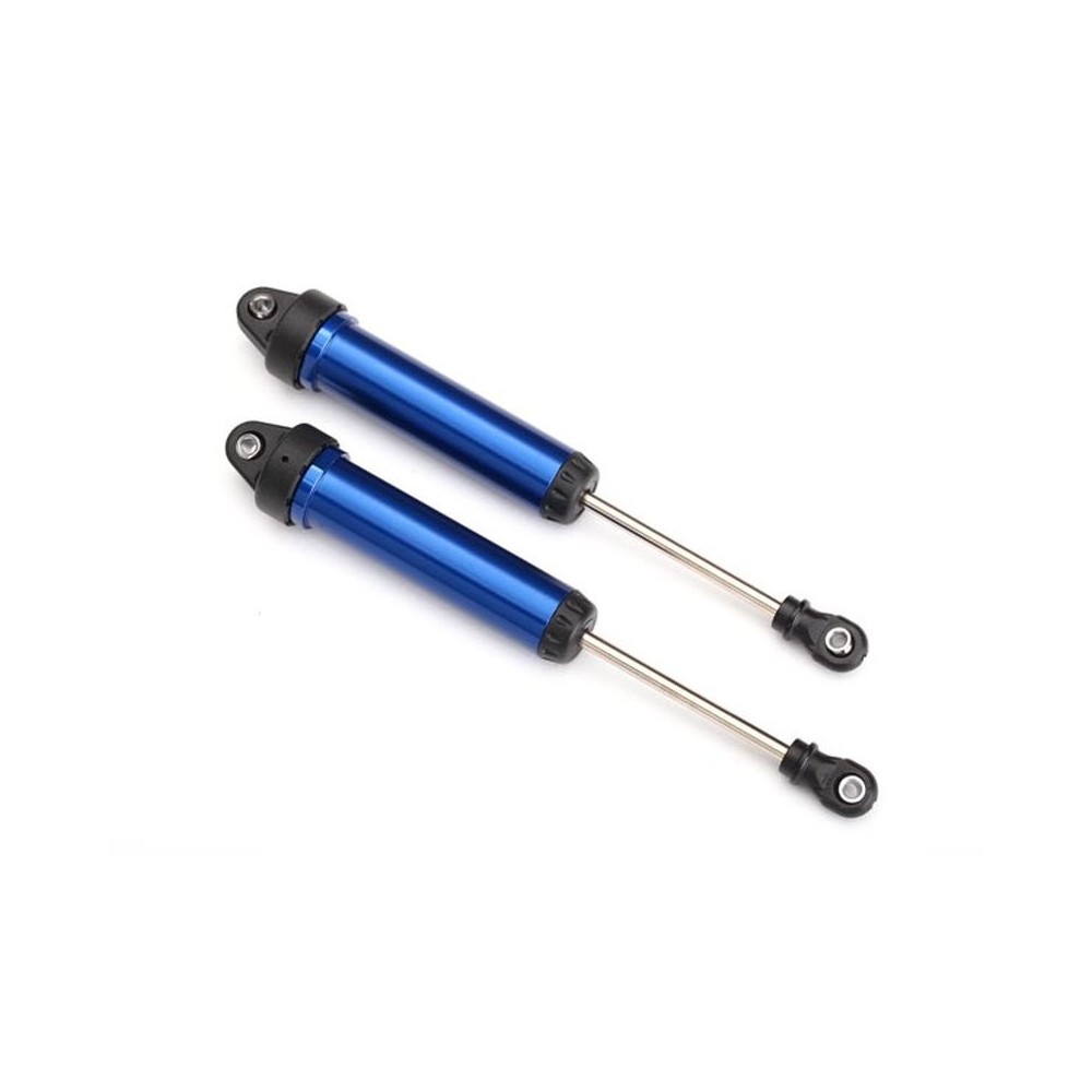 Amortiguadores GTR 134mm aluminio azul anodizado completamente ensamblados sin muelles Traxxas TRX8451X Amortiguadores GTR 134mm aluminio azul anodizado completamente ensamblados sin muelles Traxxas TRX8451X
