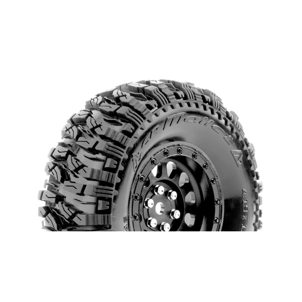 Louise RC CR-MALLET Class 1 1-10 Crawler Tire Set Mounted Super Soft Black 1.9 Wheels Hex 12mm LR-T3346VB Louise RC CR-MALLET Class 1 1-10 Crawler Tire Set Mounted Super Soft Black 1.9 Wheels Hex 12mm LR-T3346VB