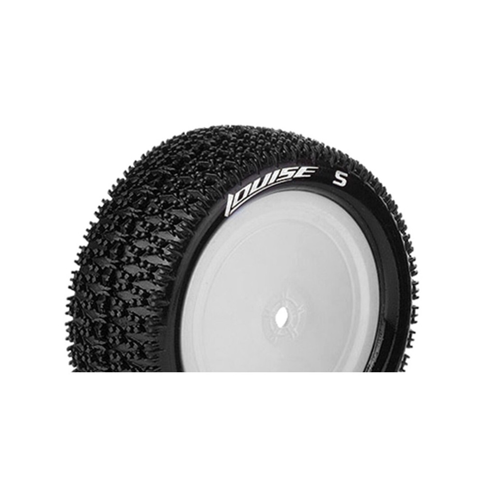 Louise RC E-MAGLEV 1-10 Buggy Tire Set Mounted Soft White Wheels Hex 12mm 4WD Front LR-T3174SWKF Louise RC E-MAGLEV 1-10 Buggy Tire Set Mounted Soft White Wheels Hex 12mm 4WD Front LR-T3174SWKF